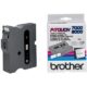 Art.-Nr.328870<br>BROTHER P-Touch Schriftband 24 mm x 15,4 m schwarz auf weiß