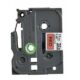 Art.-Nr.328974<br>BROTHER P-Touch Schriftband TC-B01 12 mm x 7,7 m schwarz auf signalorange