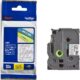 Art.-Nr.328990<br>BROTHER P-Touch Schriftband TZE-135 12 mm x 8 m weiß auf transparent