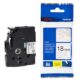 Art.-Nr.329031<br>BROTHER P-Touch Schriftband TZeSE4 18 mm schwarz auf weiß