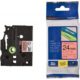 Art.-Nr.329052<br>BROTHER P-Touch Schriftband 24 mm x 8 m schwarz auf signalorange