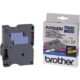 Art.-Nr.329080<br>BROTHER P-Touch Schriftband 6 mm x 15,4 m schwarz auf gelb