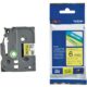 Art.-Nr.329081<br>BROTHER P-Touch Schriftband TZE-611 6 mm x 8 m schwarz auf gelb