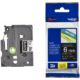 Art.-Nr.329083<br>BROTHER P-Touch Schriftband TZE-315 6 mm x 8 m weiß auf schwarz
