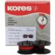 Art.-Nr. 329186<br>KORES Farbband Gruppe 51 nylon schwarz/rot