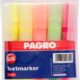 Art.-Nr. 329744<br>PAGRO Textmarker 5 Stück mehrere Farben