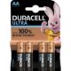 Art.-Nr.330471<br>DURACELL Batterien Ultra Power AA 4 Stück 1,5 V