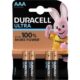 Art.-Nr.330472<br>DURACELL Batterien Ultra Power AAA 4 Stück 1,5V