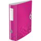 Art.-Nr. 331210<br>LEITZ Ordner WOW 1106 A4 8,2 cm pink-metallic