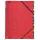 Art.-Nr. 331730<br>LEITZ Ordnungsmappe 391203 A4 12-teilig rot