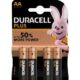 Art.-Nr.332980<br>DURACELL Plus Power Batterien MN1500 AA 4 Stück