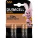 Art.-Nr.332981<br>DURACELL Plus Power Batterien MN2400 AAA 4 Stück