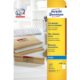 Art.-Nr.333051<br>AVERY ZWECKFORM Versandetiketten J8567-25 25 Stück 210 x 297 mm transparent