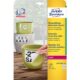 Art.-Nr.333058<br>AVERY ZWECKFORM Wetterfeste Etiketten L4773REV-20 480 Stück 63,5 x 33,9 mm weiß