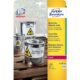 Art.-Nr.333062<br>AVERY ZWECKFORM Wetterfeste Etiketten L4778-20 960 Stück 45,7 x 21,2 mm weiß
