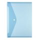 Art.-Nr. 333806<br>HERLITZ Dokumententasche A4 PP transparent blau