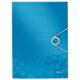 Art.-Nr. 334354<br>LEITZ Eckspannermappe WOW 4599 blau metallic