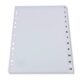 Art.-Nr. 334458<br>Register A4 1-12 PP grau