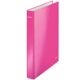 Art.-Nr. 335635<br>LEITZ Ringbuch WOW 4 cm mit 2 Ringen pink