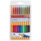 Art.-Nr. 335666<br>STABILO Tintenroller pointVisco 1099 0,5 mm im Etui 10 Stück mehrere Farben