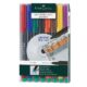 Art.-Nr.335754<br>FABER CASTELL Folienstift Multimark 0,6 mm permanent 8er Etui