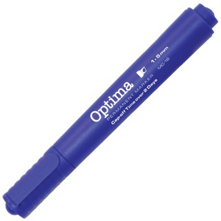 Art.-Nr. 336018<br>OPTIMA Marker 210 1-5 mm KS permanent blau