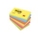 Art.-Nr.336162<br>POST-IT Haftnotiz 655 6 Stück mehrere Farben
