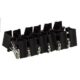 Art.-Nr.336658<br>ALCO Foldback-Double-Clip 780 S 12 Stück 15 mm vernickelt schwarz