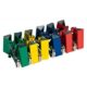 Art.-Nr.336691<br>ALCO Foldback-Klammern 781 S 12 Stück 1,9 cm mehrere Farben