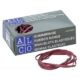 Art.-Nr.336902<br>ALCO Gummibänder 100 x 5 mm 1 kg rot