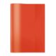 Art.-Nr. 337012<br>Heftschoner DIN A5 PP 150µm glatt rot