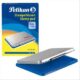 Art.-Nr. 337386<br>PELIKAN Stempelkissen Größe 1 9 x 16 cm Metallic-Gehäuse blau