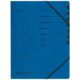 Art.-Nr. 337506<br>HERLITZ Ordnungsmappe Quality DIN A4 7 Fächer Karton blau