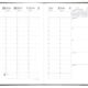 Art.-Nr. 337960<br>QUO VADIS Kalender Minister 16 x 24 cm 1 Woche auf 2 Seiten 2023 schwarz