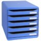 Art.-Nr.338069<br>EXACOMPTA Schubladenbox Multiform 309779D A4 Big-Box Plus Classic blau