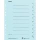 Art.-Nr. 338644<br>PAGRO Trennblätter 100 Stück A4 blau