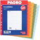 Art.-Nr. 338647<br>PAGRO Trennblätter 100 Stück A4 sortiert
