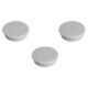 Art.-Nr. 338657<br>FRANKEN Magnet 32 mm 10 Stück grau