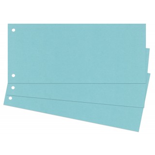Art.-Nr. 338725<br>Trennstreifen 100 Stück 24 x 10,5 cm blau