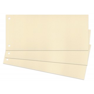 Art.-Nr. 338728<br>Trennstreifen 100 Stück 24 x 10,5 cm chamois