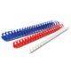Art.-Nr. 338730<br>RECOsystems Binderücken PP 100 Stück 21 Ringe 8 mm  weiß