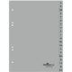 Art.-Nr.338829<br>DURABLE Register A-Z 20-teilig A5 grau