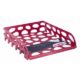 Art.-Nr.339022<br>SAX Briefkorb Voronoi 555 A4 rot