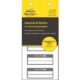 Art.-Nr.339085<br>AVERY ZWECKFORM Inventaretiketten 6918 50 Stück abziehsicher 50 x 20mm weiß/schwarz