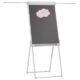 Art.-Nr.339312<br>FRANKEN Moderationstafel FC8312 mit Filz 67 x 95 cm grau