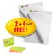 Art.-Nr.339524<br>POST-IT Flipchartblock Meeting Charts 2 Stück inkl. 4 Stück Super Sticky Notes