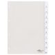 Art.-Nr.340215<br>DURABLE Register 6821 A4 10-teilig transparent