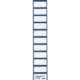 Art.-Nr.340297<br>BENE Beschriftungsschild 116260 50 Stück 6 x 3 cm mit Rahmen blau