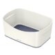 Art.-Nr.340383<br>LEITZ Aufbewahrungsschale MyBox 5257 weiß/grau metallic