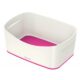 Art.-Nr.340384<br>LEITZ Aufbewahrungsschale MyBox 5257 weiß/pink metallic